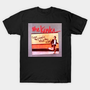 Give The People What They Want 1981 Classic Rock Throwback T-Shirt